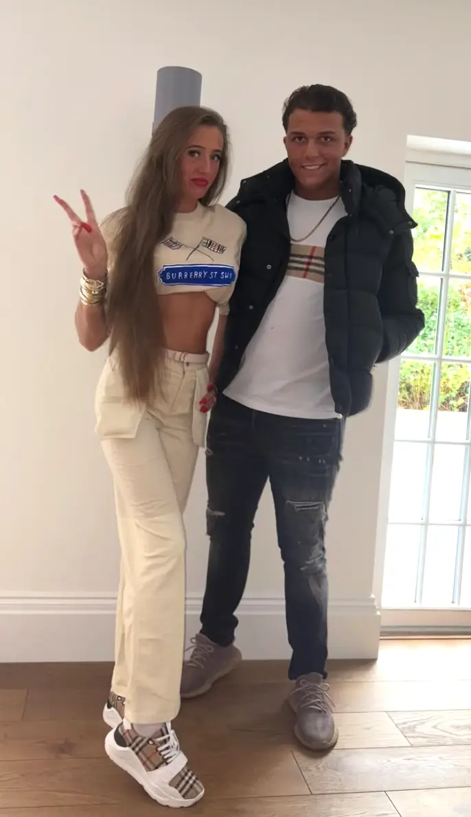Venezuela Fury, 16, and her new husband Noah Price, 19, have been treated to a very generous wedding gift from parents Tyson and Paris (Instagram/@venezuelaprice1)