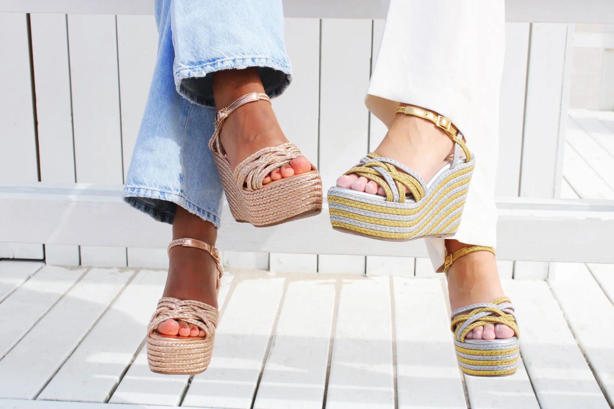 Not to fret, though if you're a fan of these Y2K shoes, as a wedge is still 'preferable' over stiletto heels (Getty Stock Image)