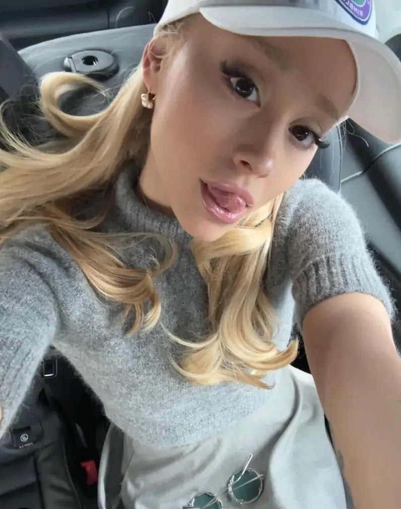 Ariana attended Wimbledon at the weekend.