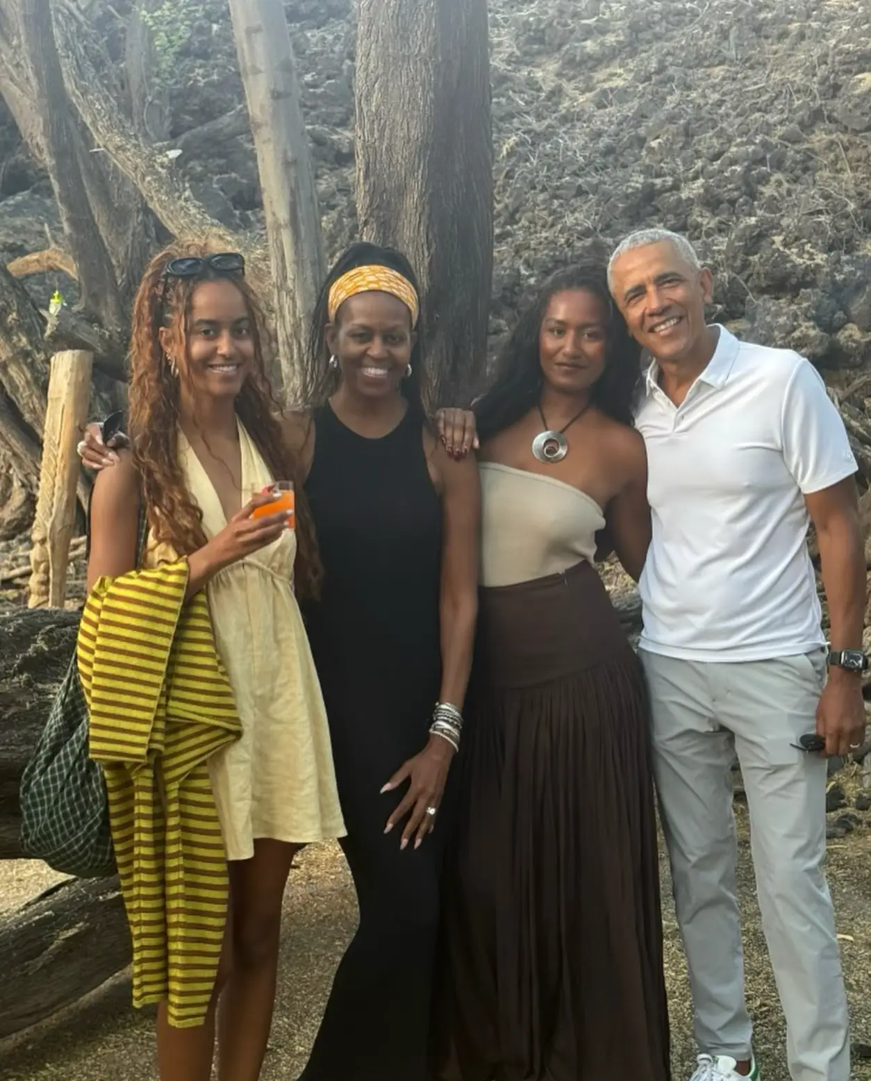 Some people will have noticed a big change in the former president's appearance (Instagram/@barackobama)