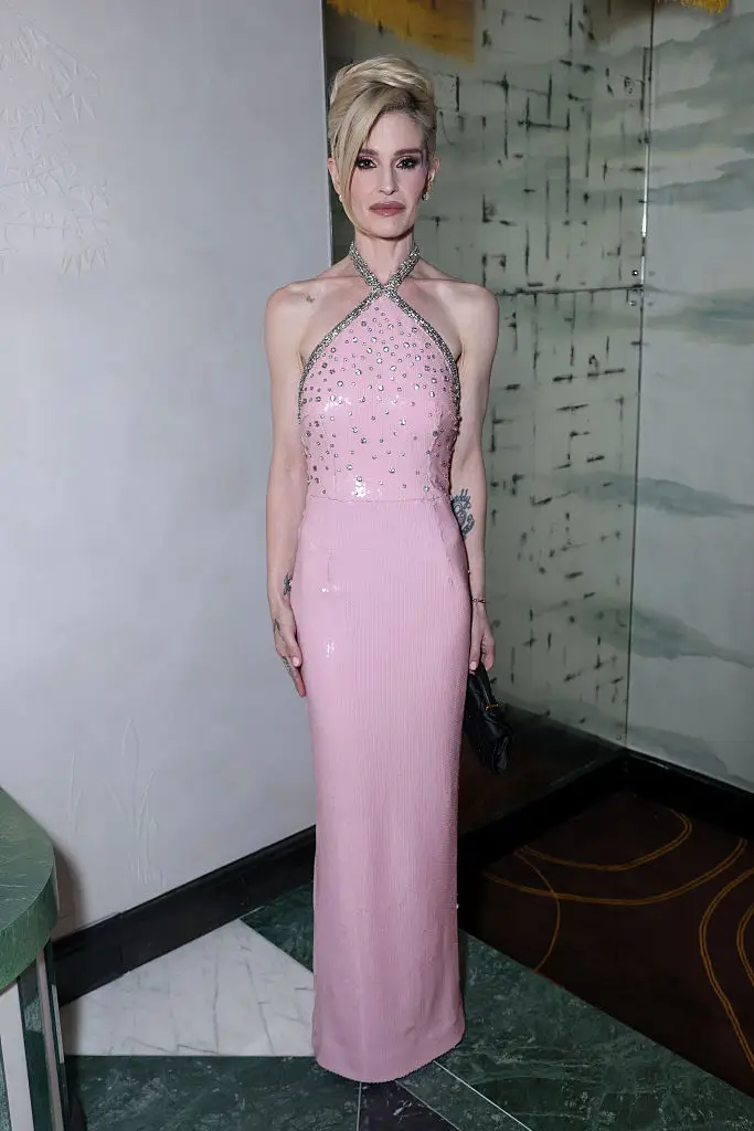 Kelly Osbourne pictured last month at an exclusive cocktail party in London (Max Cisotti/Dave Benett/Getty Images for Rebecca Vallance)