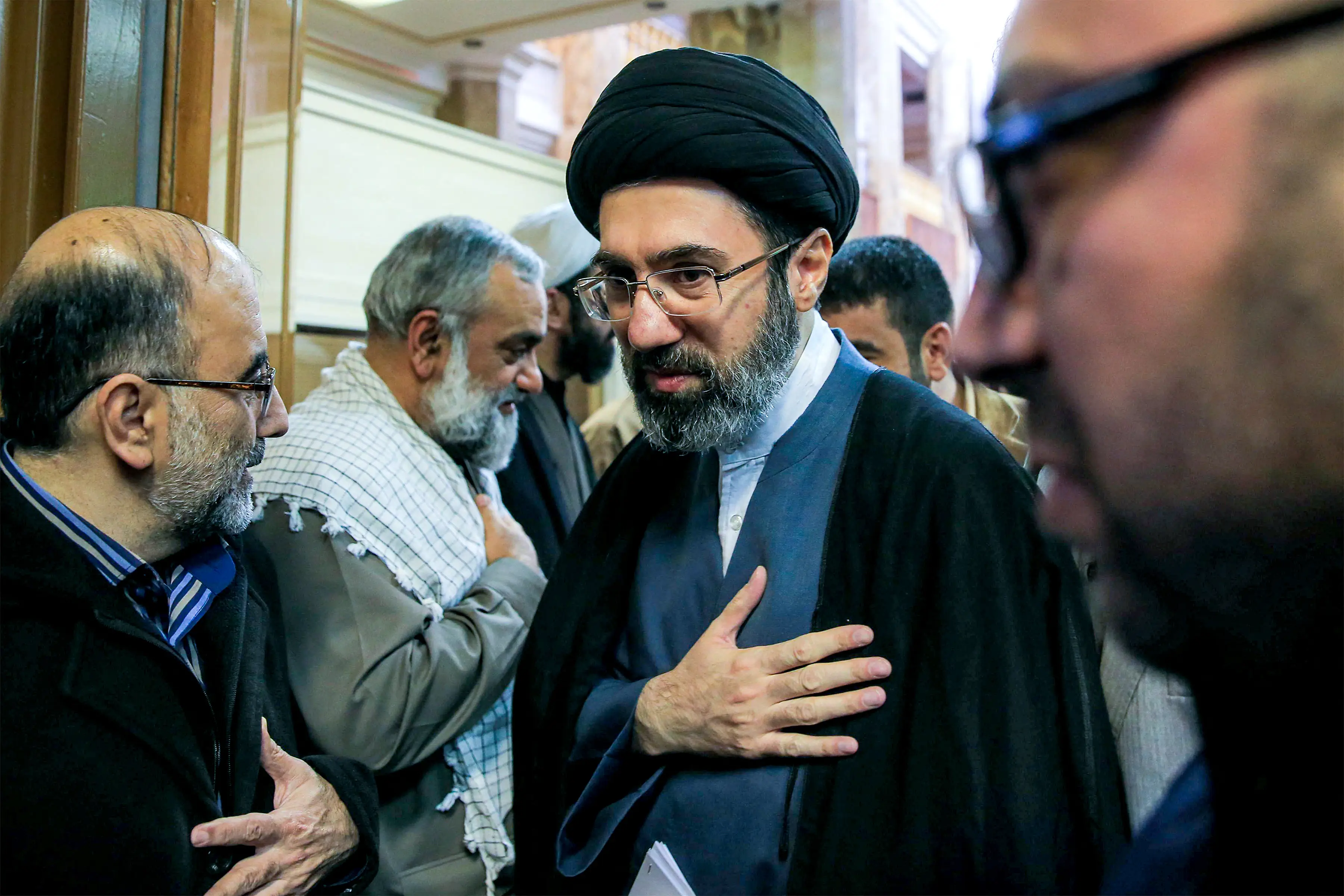 Mojtaba Khamenei has issued his first statement since taking over as Iran’s new supreme leader today (ROUHOLLAH VAHDATI / ISNA / AFP via Getty Images)