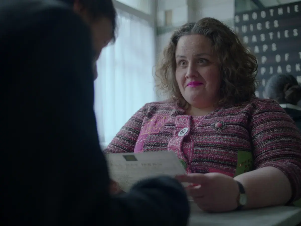 Jessica Gunning as Martha Scott in Baby Reindeer. (Netflix).