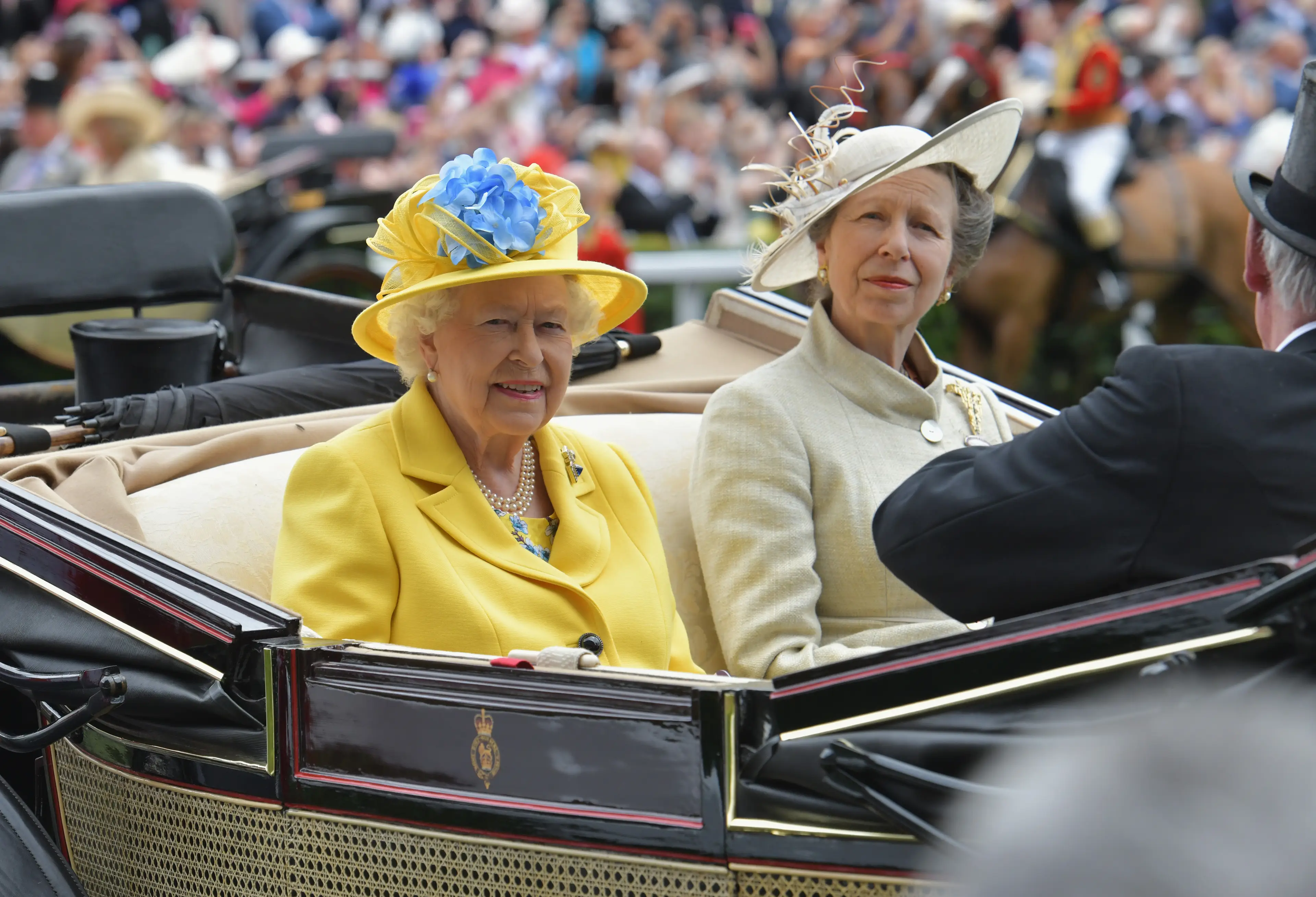 The late Queen gave her daughter, Princess Anne, the middle name Elizabeth (Kirstin Sinclair/Getty Images for Ascot Racecourse)