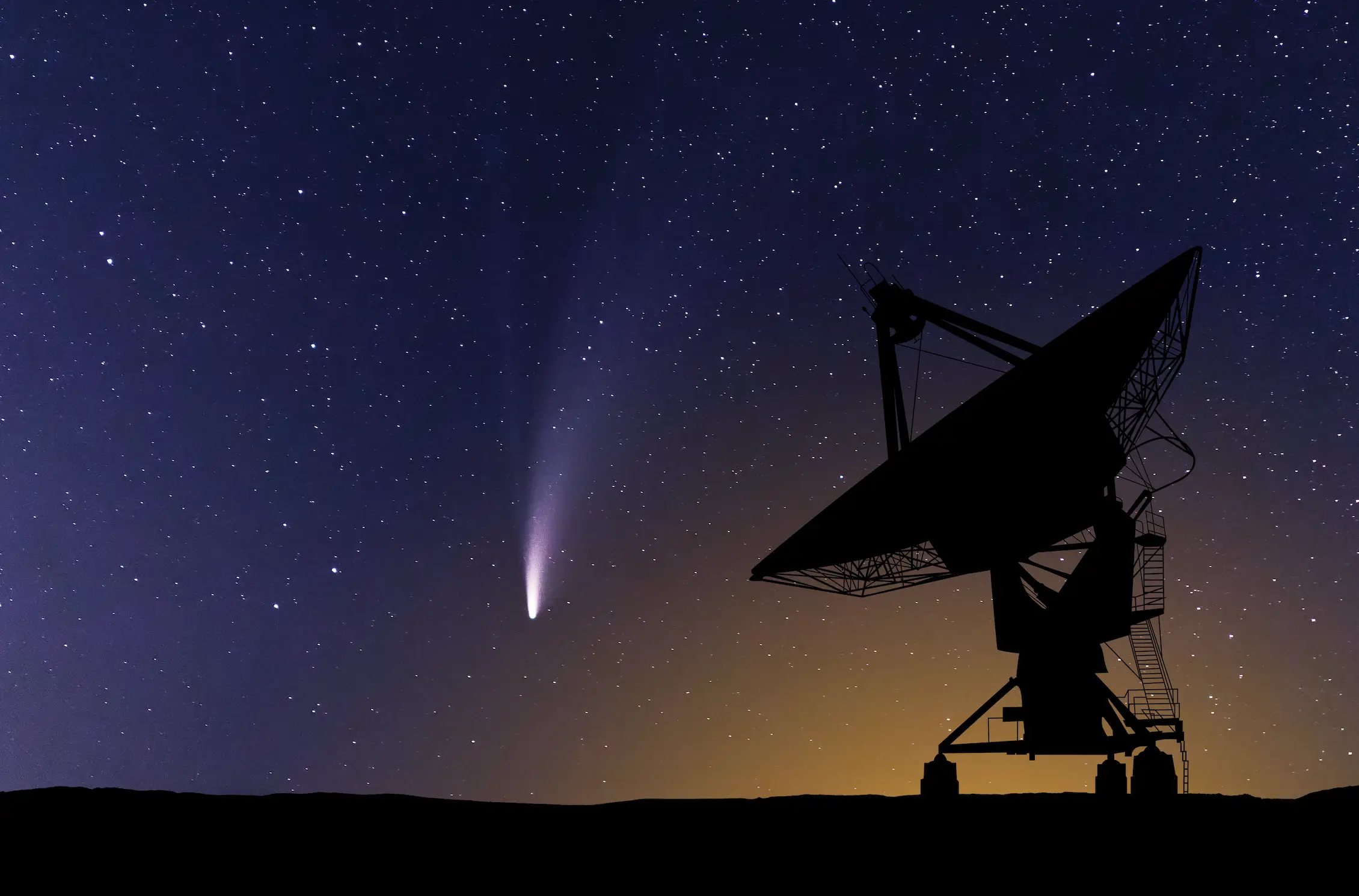 Scientists have reportedly been tracking a comet this week (Getty Stock Image)
