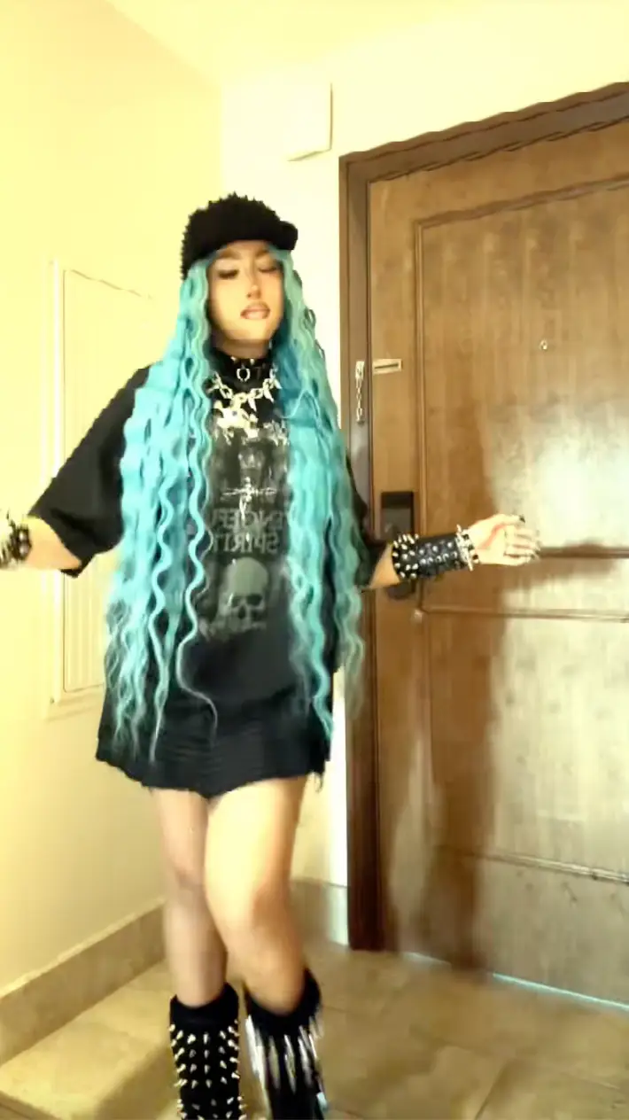 Fans pointed out that Coachella is an 'all-ages event' (TikTok/@kimandnorth)