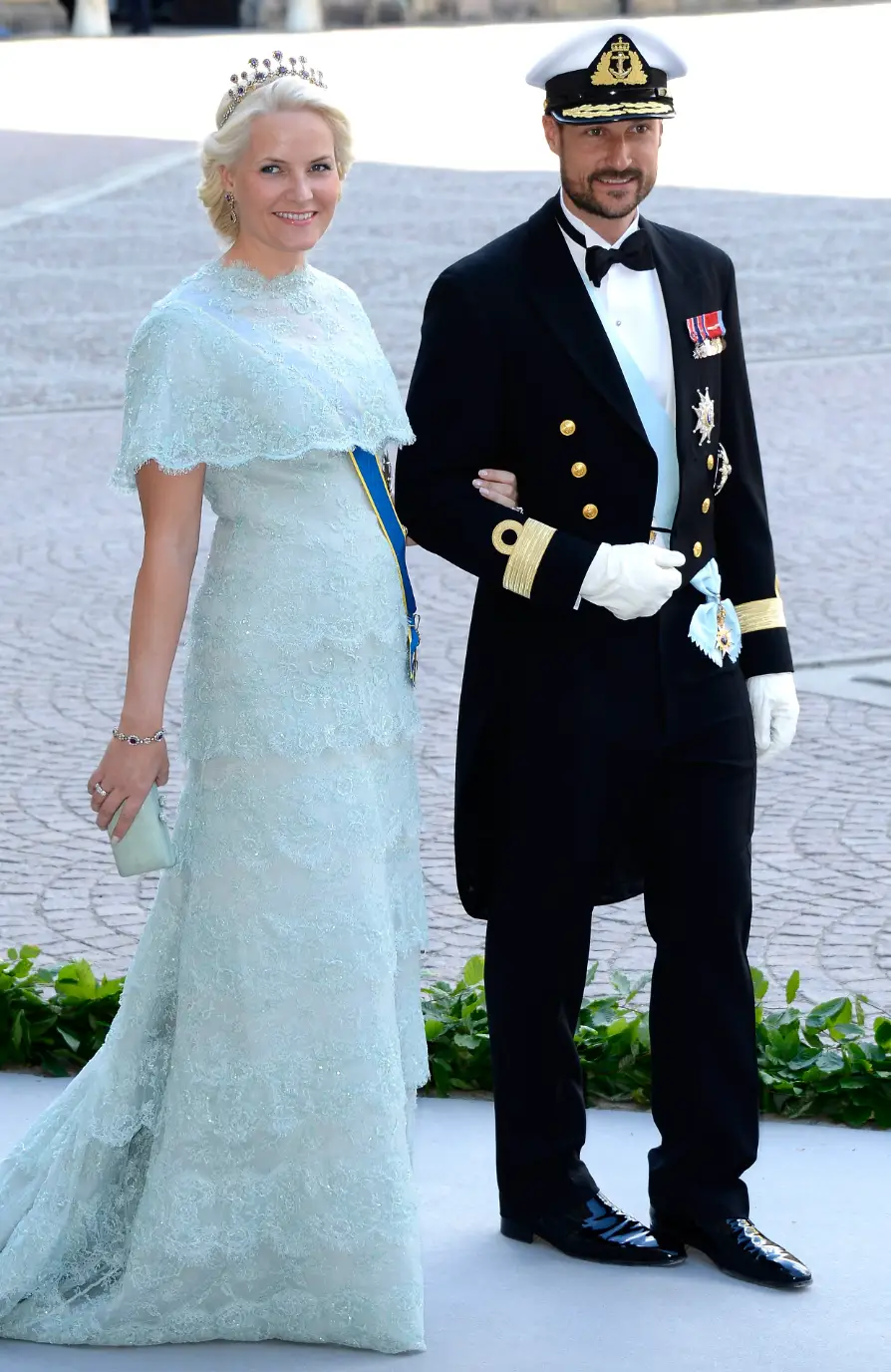 Haakon and Mette-Marit share two children together, Crown Princess Ingrid Alexandra and Prince Sverre Magnus (Pascal Le Segretain/Getty Images)
