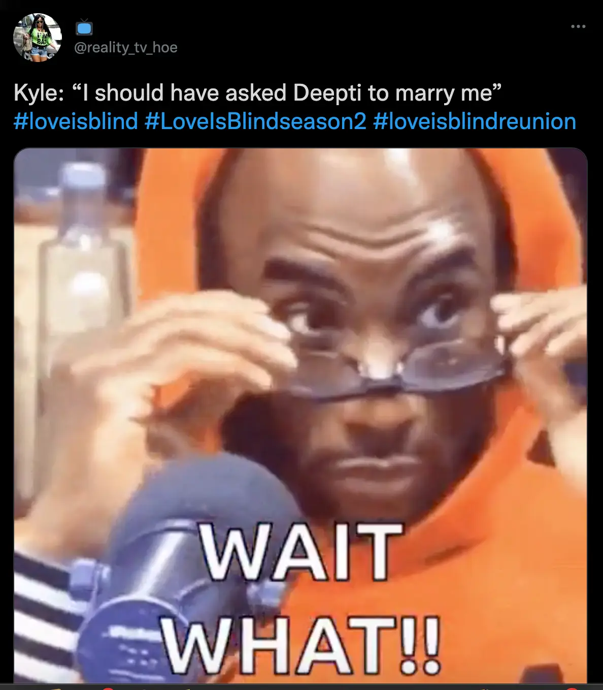 It was quite the surprise (