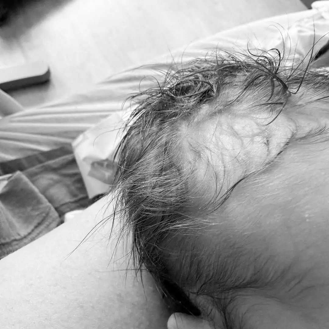 The little girl has been named Scottie (instagram/@alainamariescott)