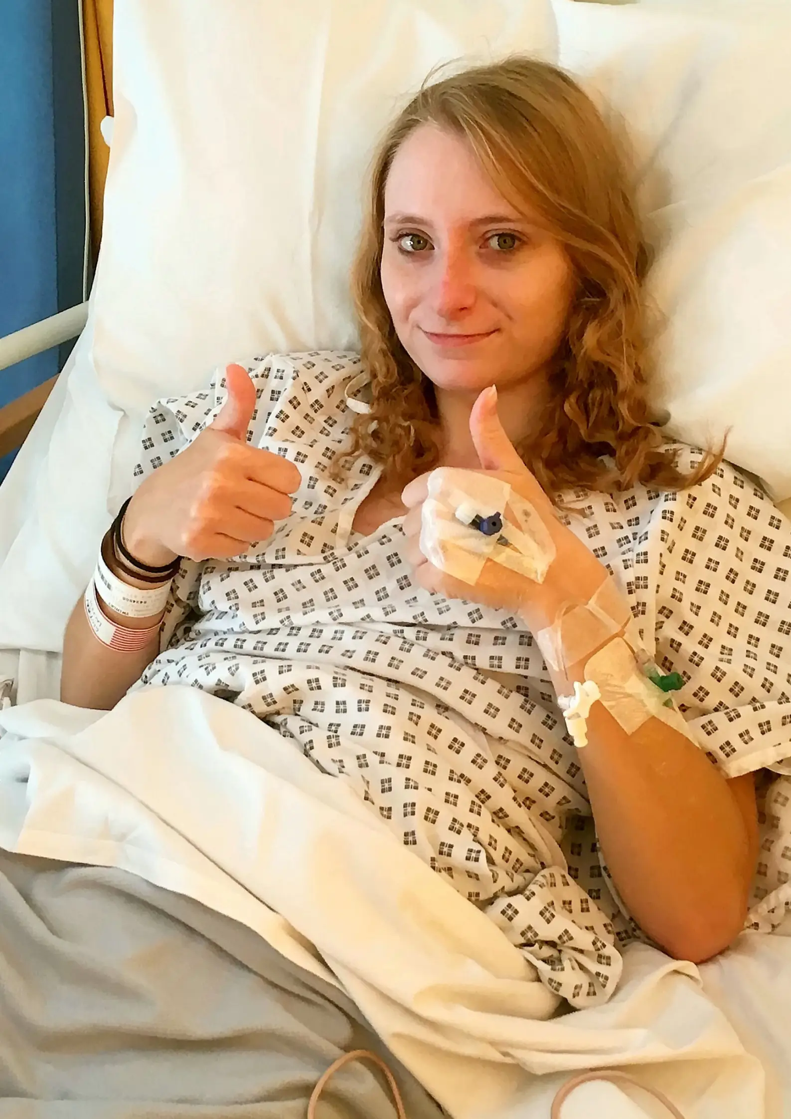 Charlotte's condition left her bedbound for five years.