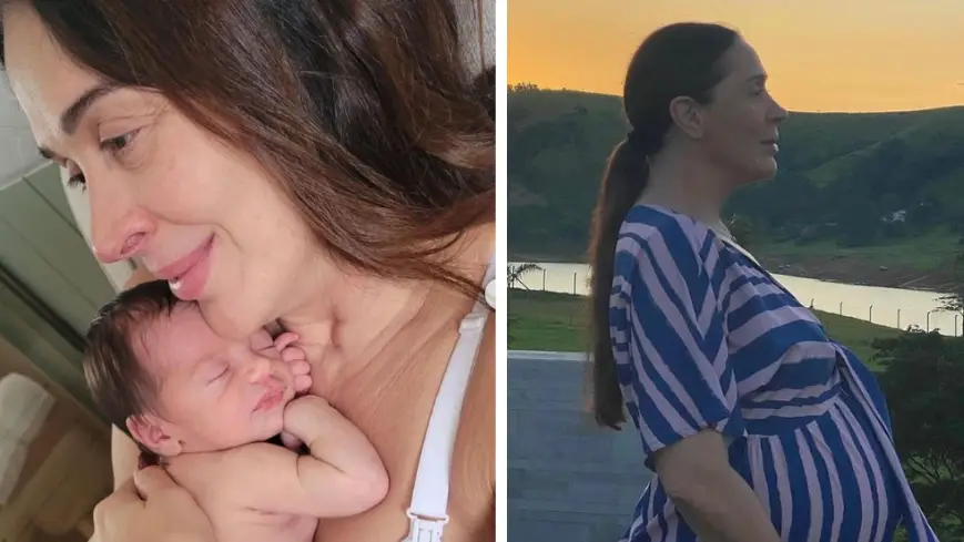 Woman who had baby aged 56 hits back at trolls who say she’s too old to have a child