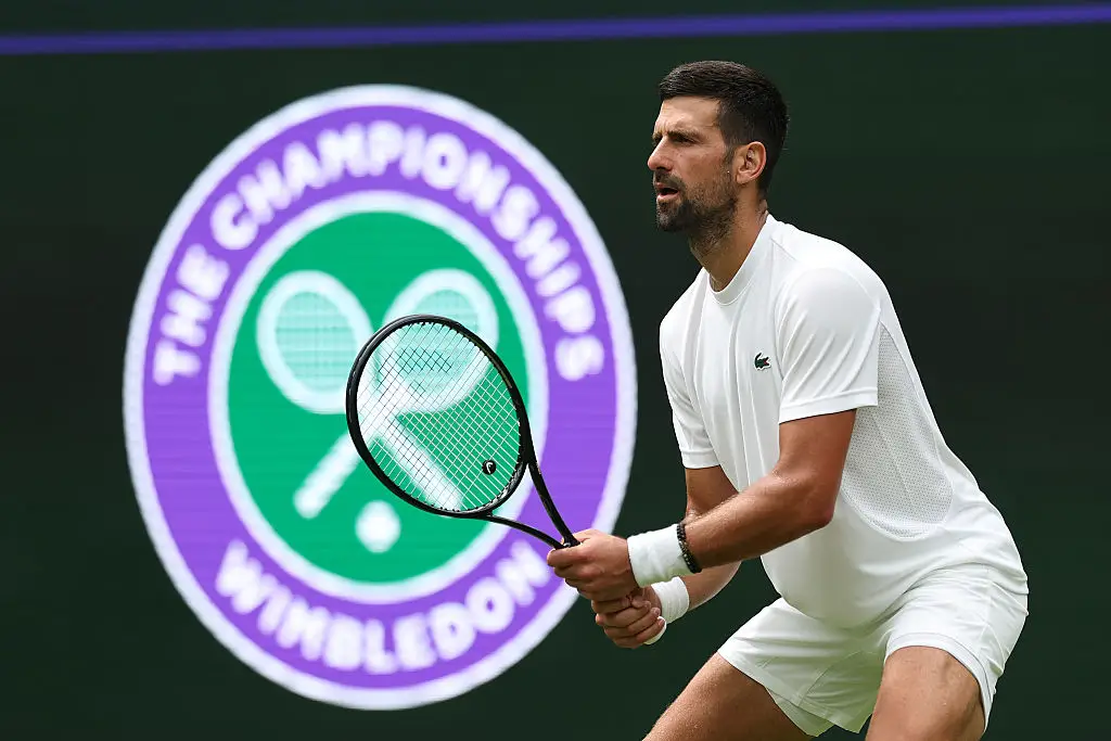 Novak Djokovic defended Wimbledon's decision (Cameron Spencer / Staff / Getty Images)