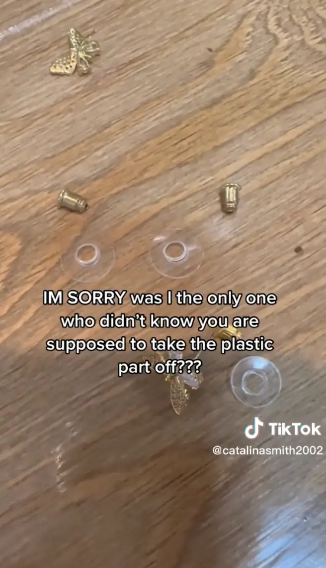 People in the comments have debated whether to remove the backs.