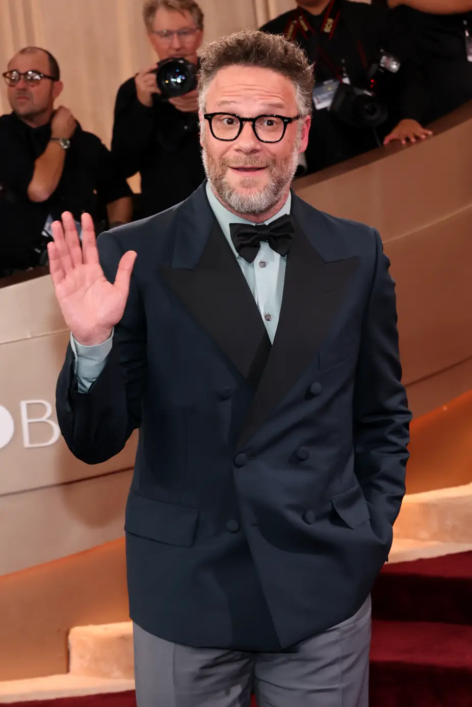 Rogen won his first Golden Globe Award during the star-studded ceremony (Amy Sussman/Getty Images)