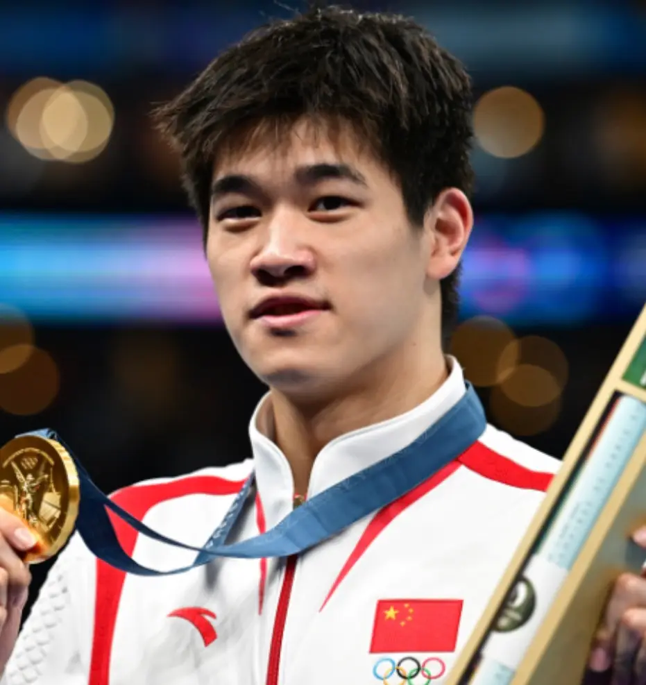 Pan Zhanle managed to break his own record by 0.4 seconds. (Fu Tian/China News Service/VCG via Getty Images)