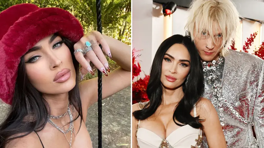 Instagram/@meganfox/Lester Cohen/Getty Images for The Recording Academy