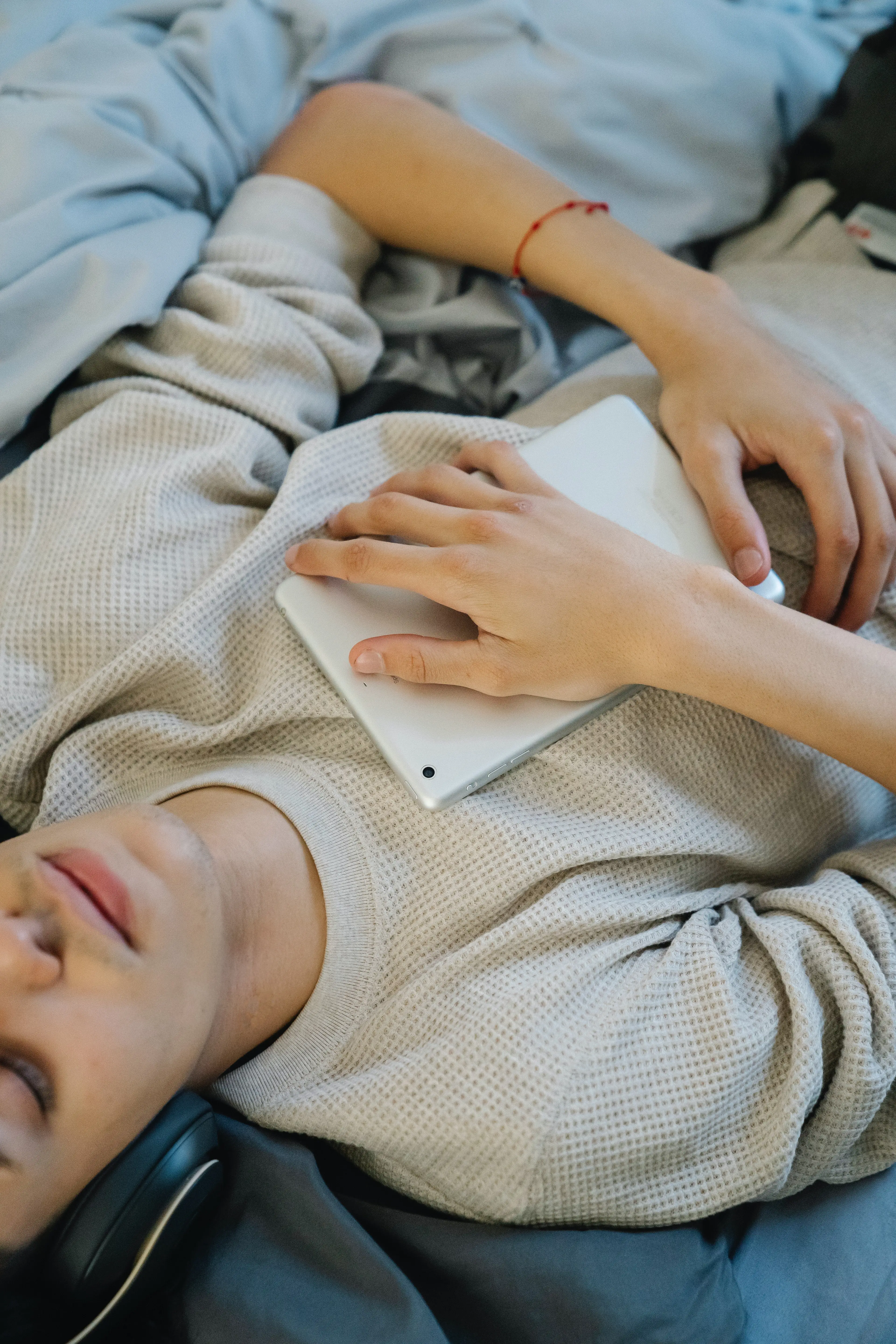 The mum said she noticed a chance with her son in the past two weeks.