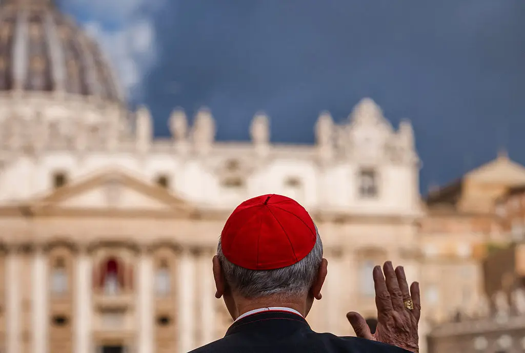 The age of consent in Vatican City has been discussed online (DIMITAR DILKOFF/AFP via Getty Images)