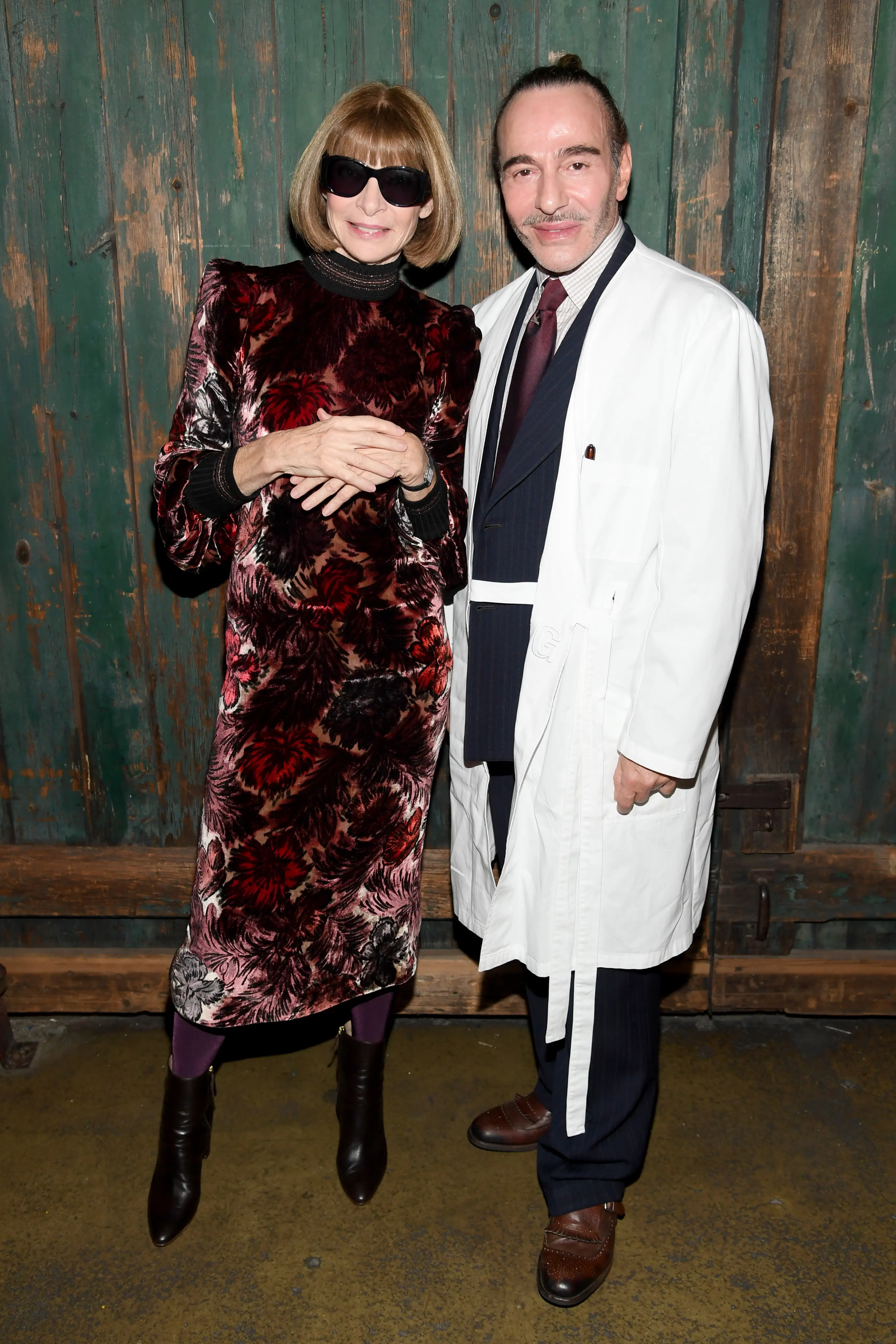 Anna Wintour attempted to defend the decision (Dimitrios Kambouris/Getty Images)