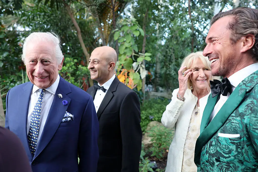 Queen Camilla's younger sister, Annabel Elliot, attended the Elephant Family Evening of Art and Conservation at Kew Gardens in London on Tuesday (13 May) (Chris Jackson / Staff / Getty Images)