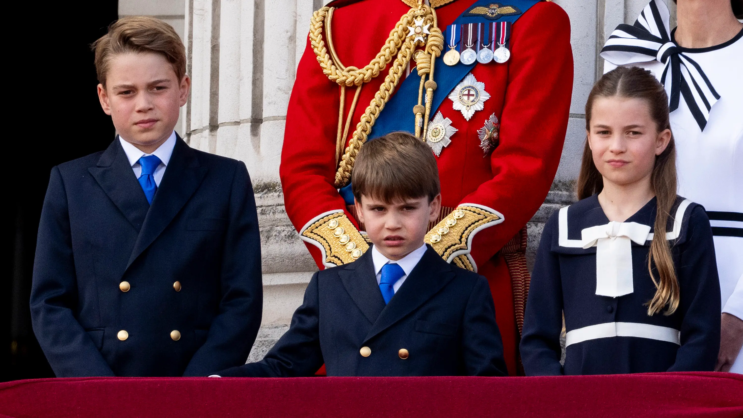 William and Kate are trying to give their three kids a 'normal' upbringing as best they can (Mark Cuthbert/UK Press via Getty Images)