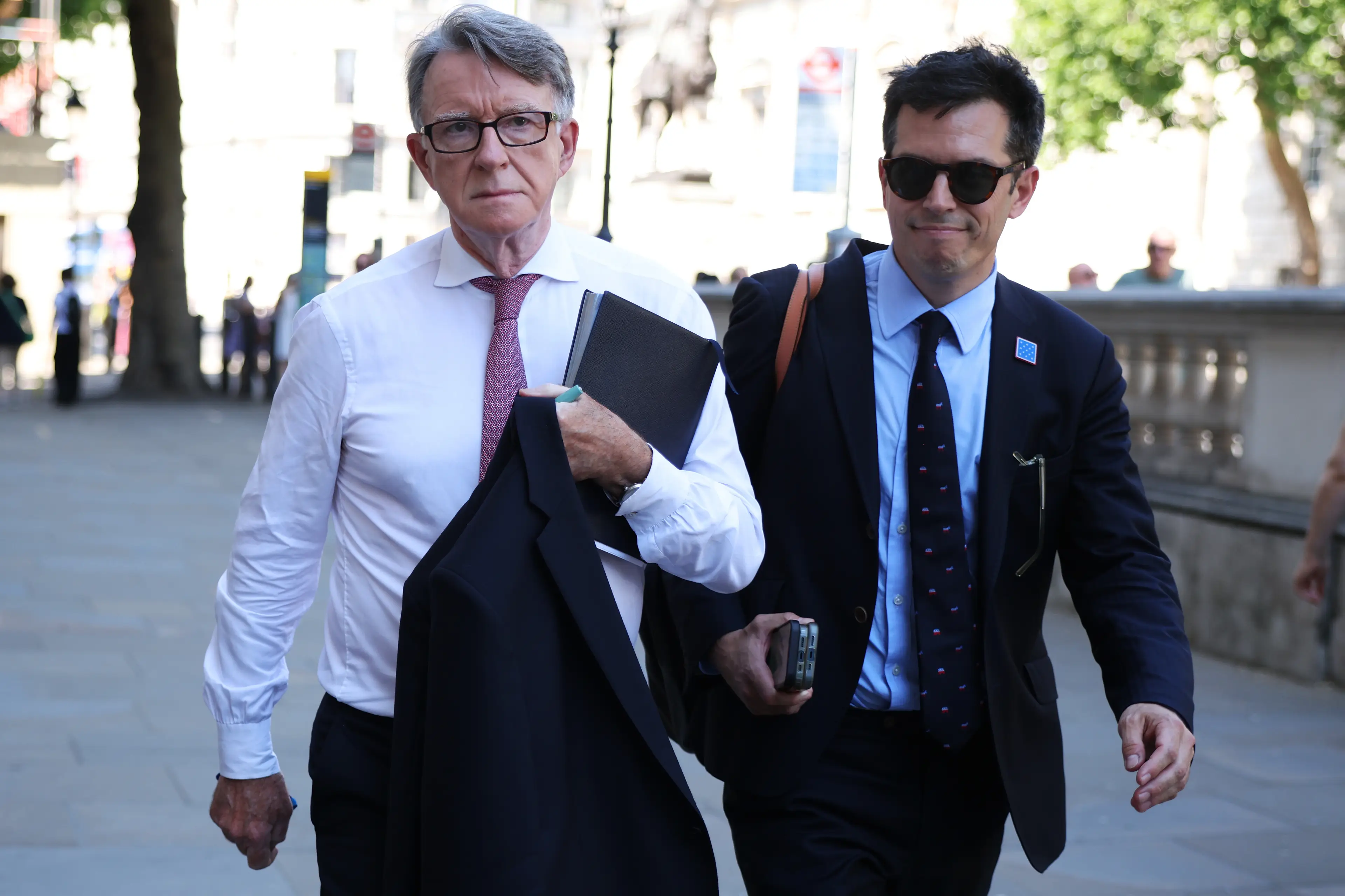 Mandelson was sacked last week over his association with Epstein (Dan Kitwood/Getty Images)