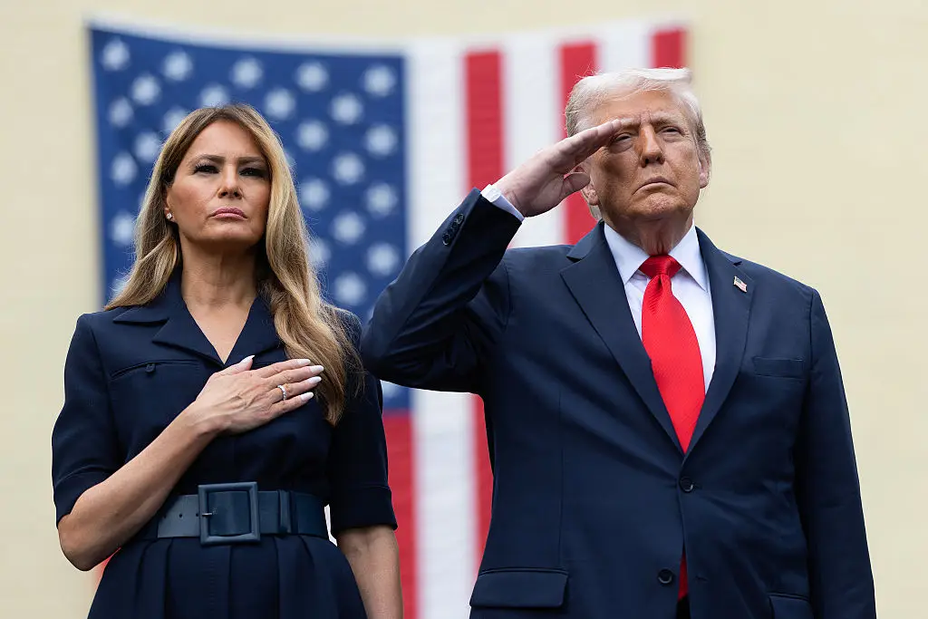 A MAGA ally's new dual citizenship bill could directly impact Melania and Barron Trump (Win McNamee / Staff / Getty Images)