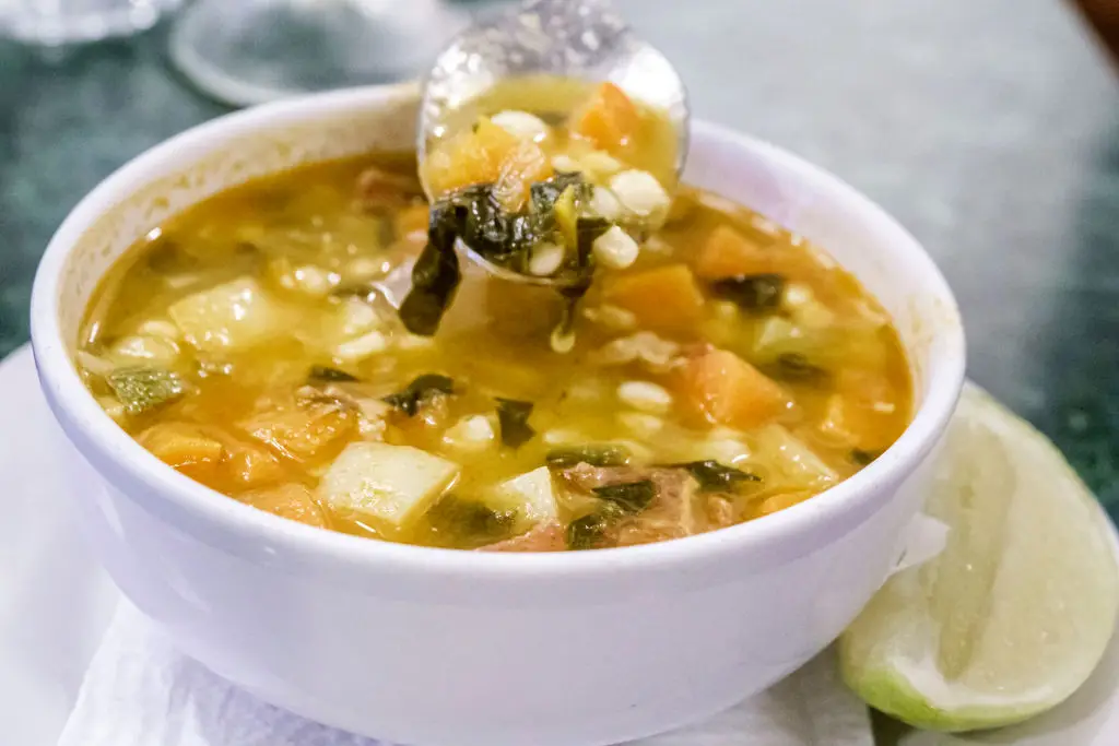 He advised people not to order the soup of the day. (Jeff Greenberg / Contributor / Getty)