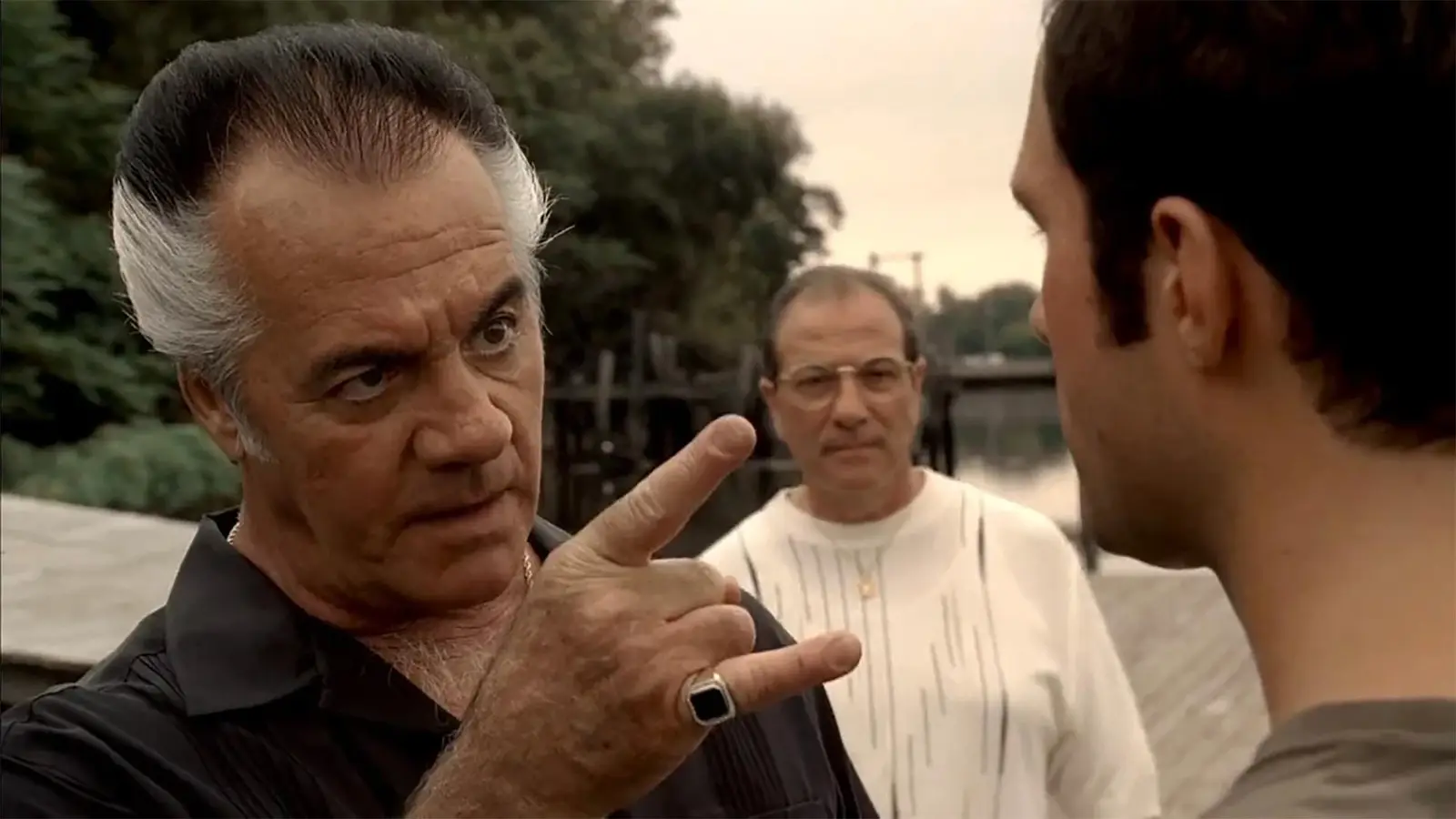 Gangster-turned-Sopranos-star, Tony Sirico, is the Catholic priest's late older brother (HBO)