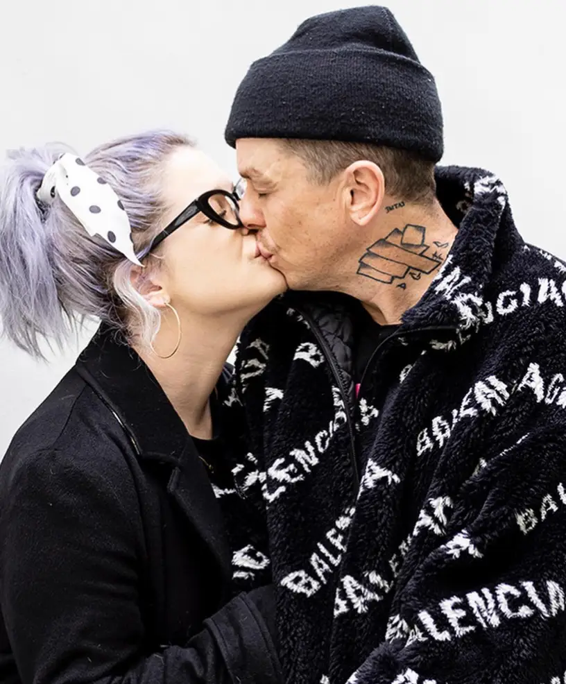 The pair made their relationship officially public on Valentine's Day (Instagram/@kellyosbourne)