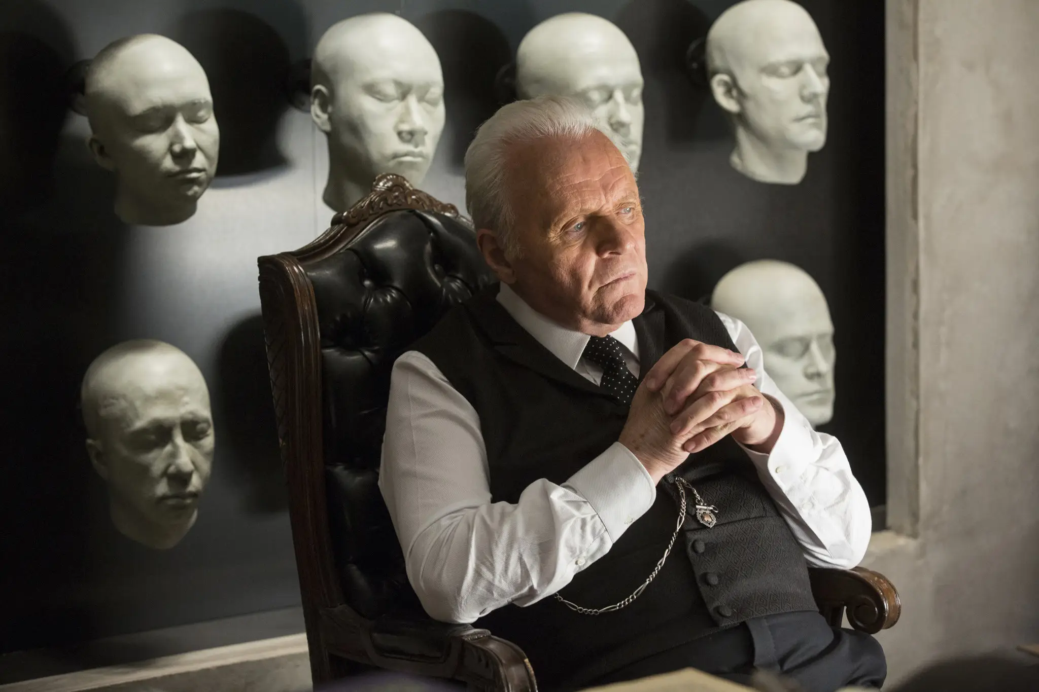 Westworld boasts a star-studded cast including Hannibal A-lister, Anthony Hopkins (HBO)