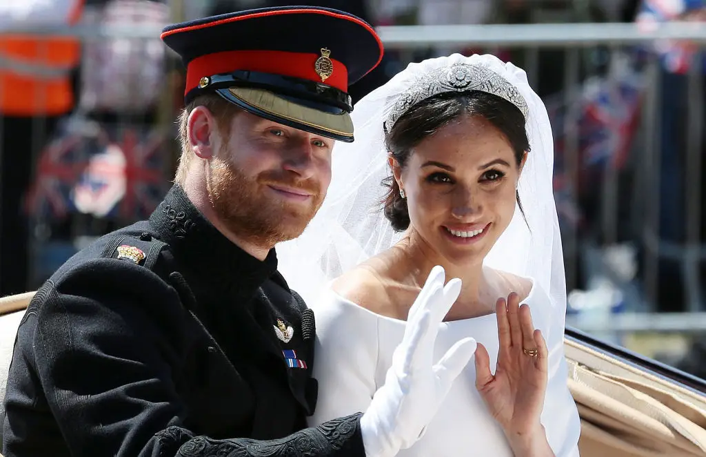 Prince Harry sported a beard at his and Meghan Markle's wedding. (Aaron Chown / POOL / AFP) (Photo by AARON CHOWN/POOL/AFP via Getty Images)