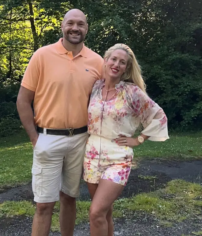 Tyson and Paris have seven children (Instagram/@parisfury1)