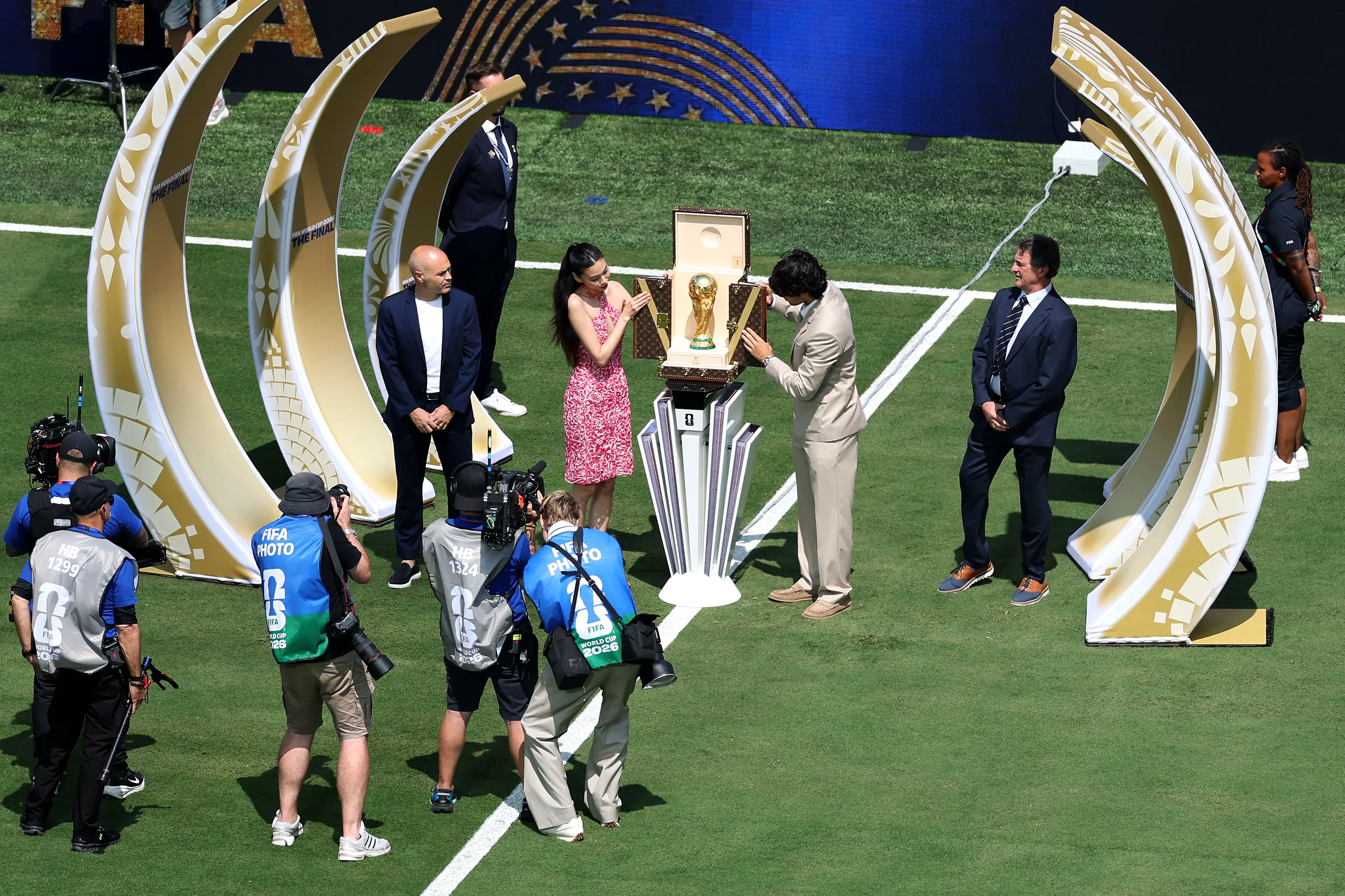 The brand has designed World Cup trophy trunk since 2010 (Florencia Tan Jun/Getty Images)
