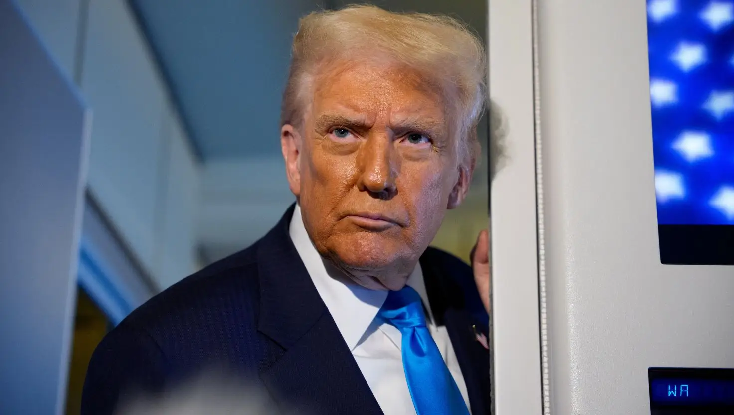 The president held a weight loss drug press conference at the White House on Thursday (Andrew Harnik/Getty Images)