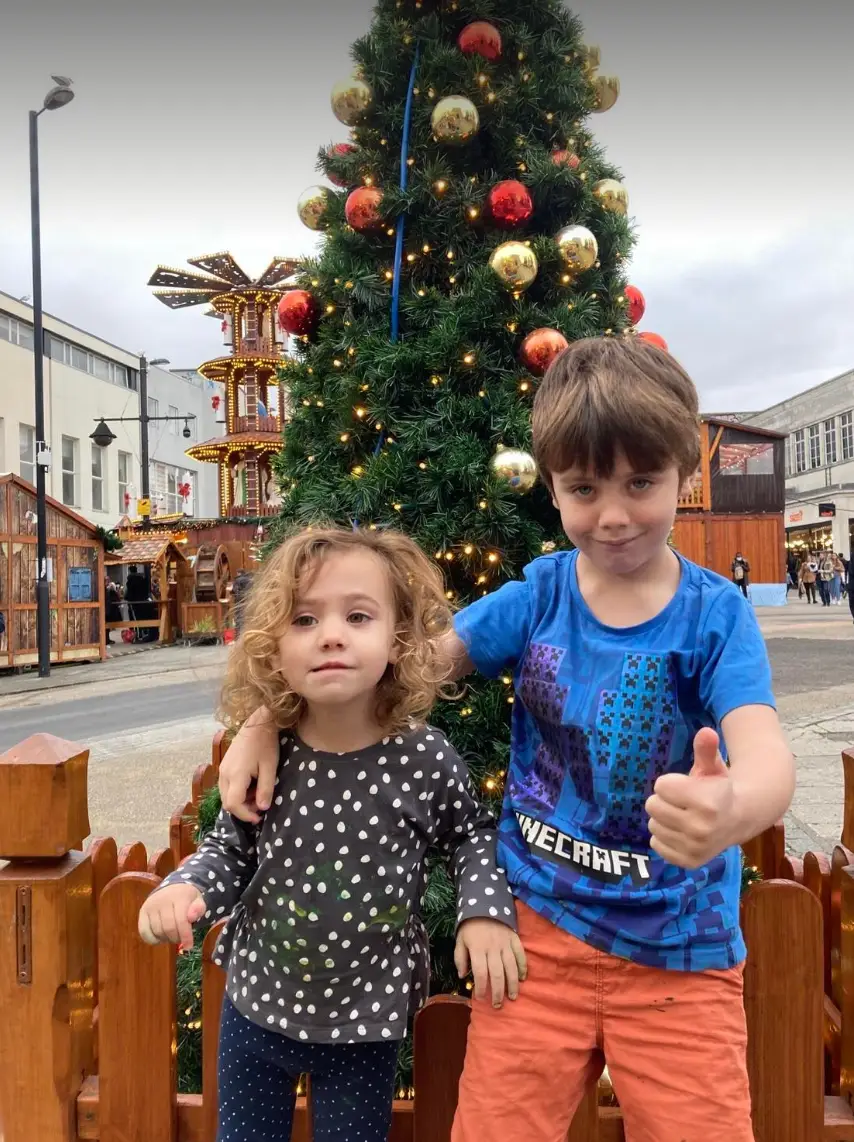 The family has a big Christmas food budget thanks to Nectar points.