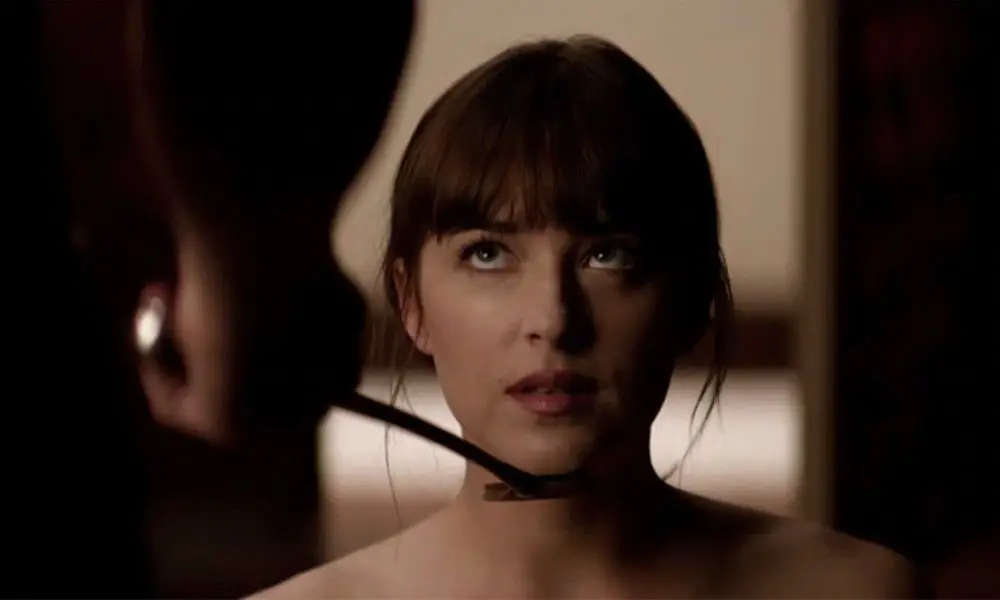 Dakota Johnson recently revealed she stopped shaving 'down there' for her 50 Shades of Grey role (Universal Pictures)