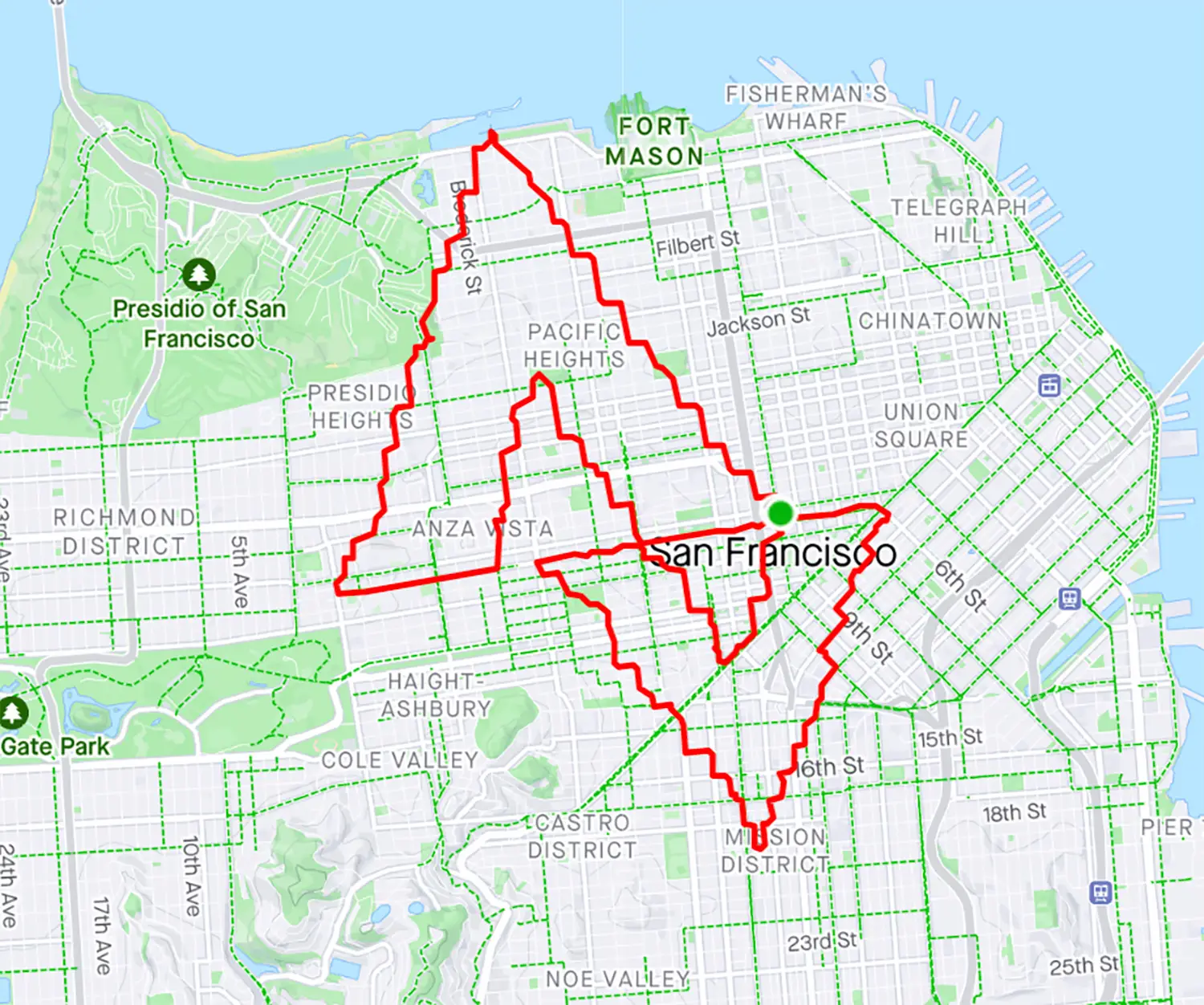 You can record and share running route data on the popular fitness app (Strava)