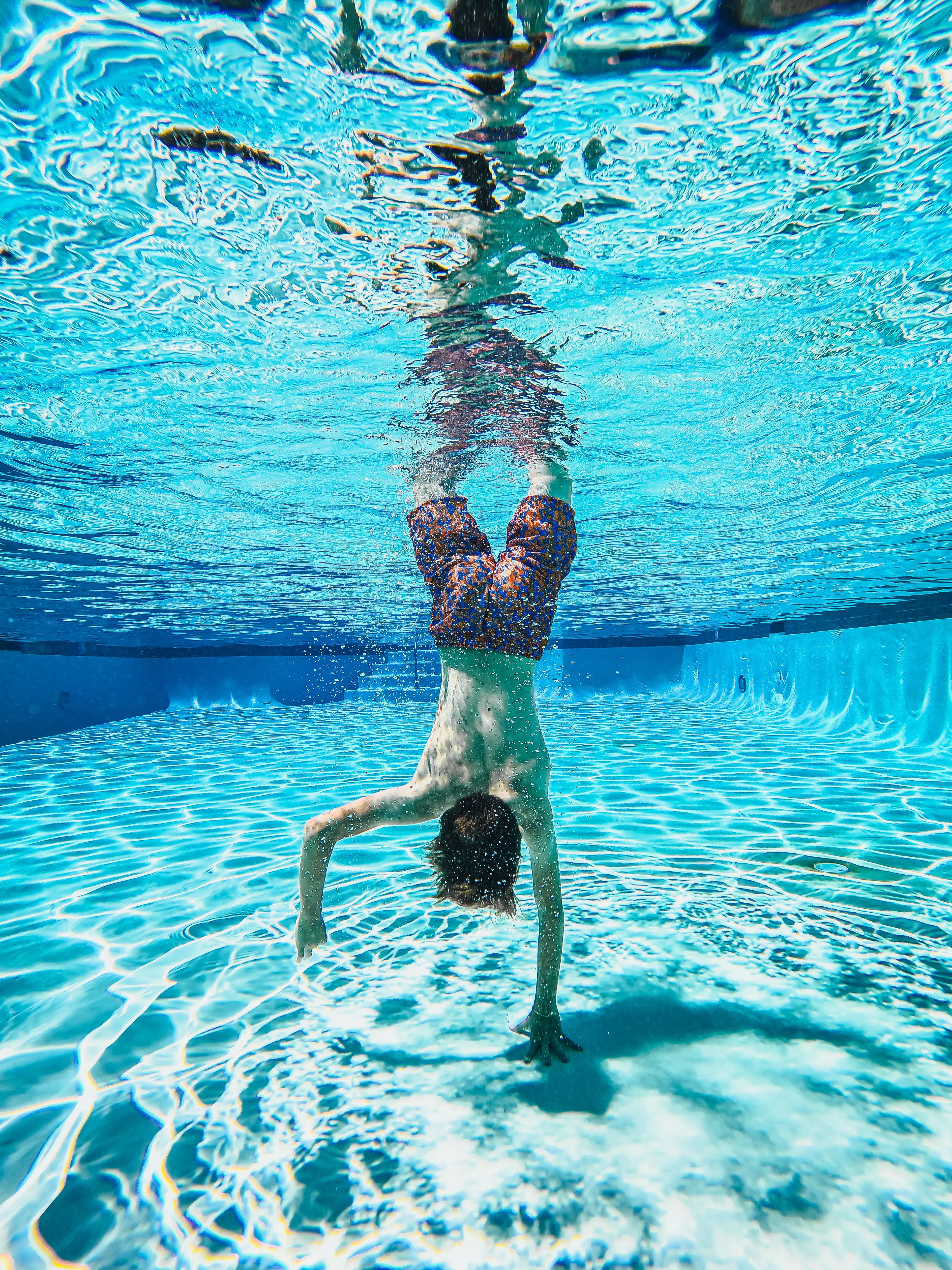 If your child falls, their arms would be restricted by the towel.