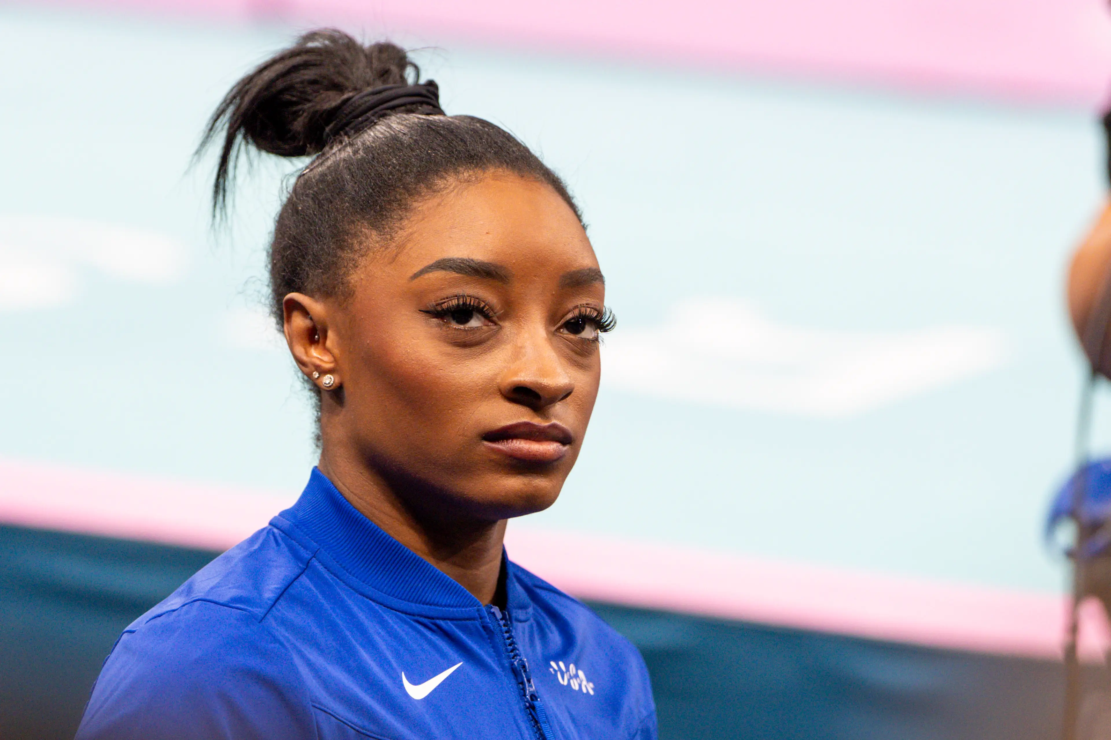 The gymnast's new Netflix documentary is streaming now. (Jari Pestelacci/Eurasia Sport Images/Getty Images)