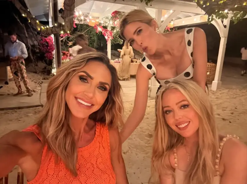 Tiffany Trump joined her family in the Bahamas (Instagram/@ivankatrump)