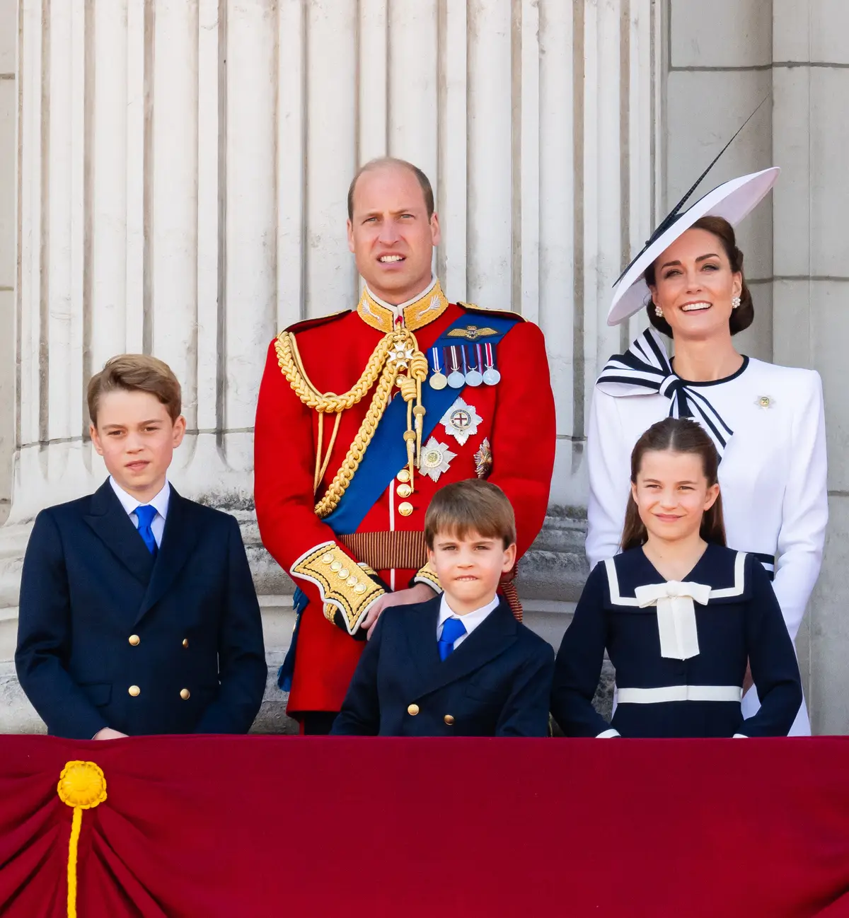 The children attend a school nearby to their Windsor cottage. (Samir Hussein/WireImage)