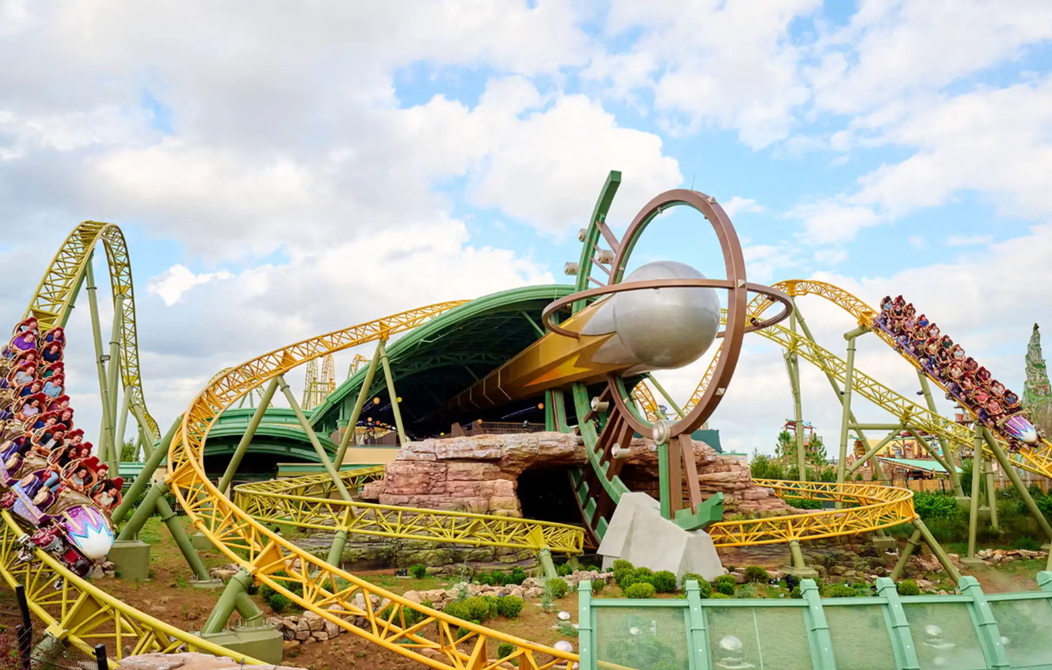 The man was riding 'Stardust Racers' when he become unconscious (Universal)