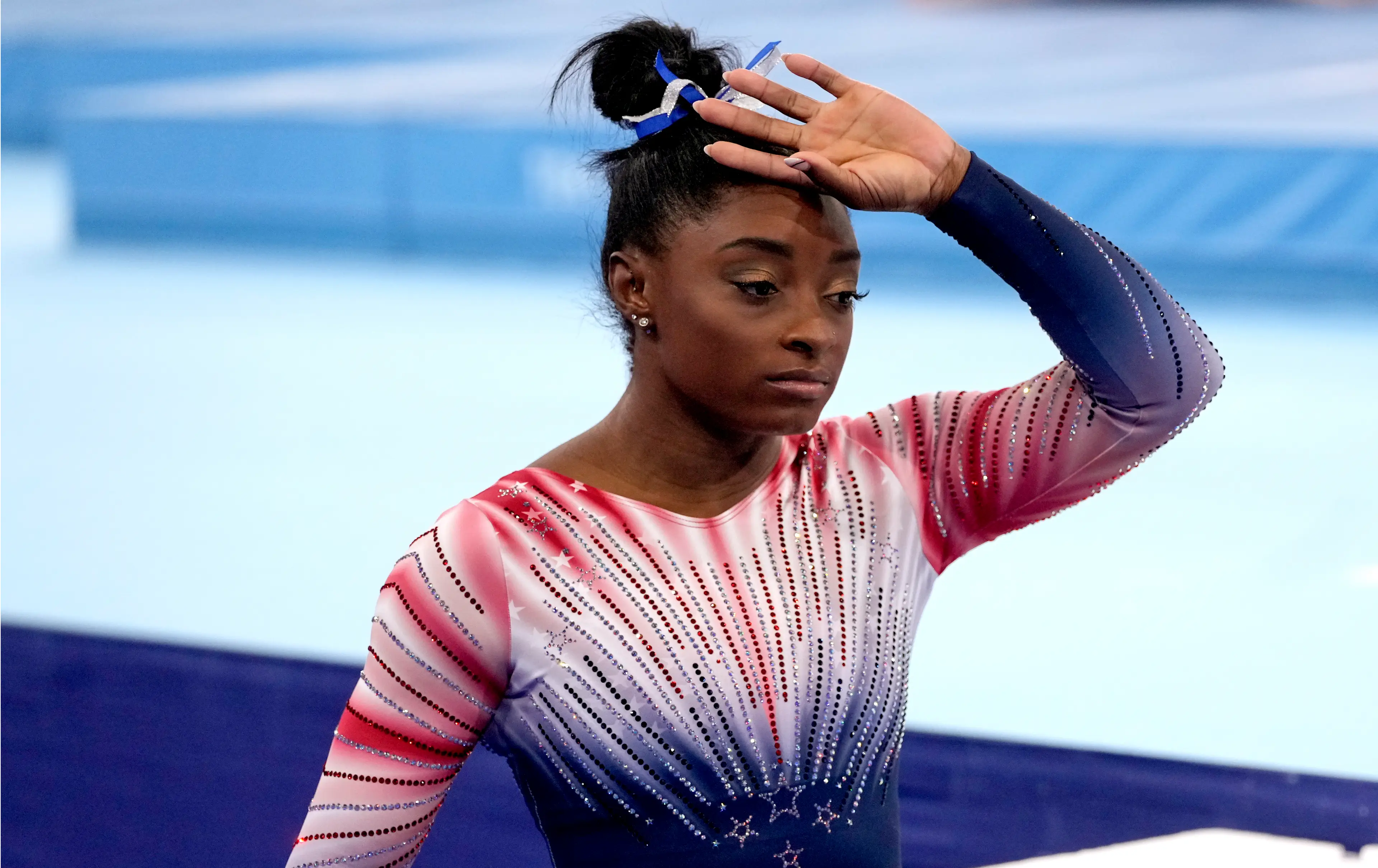 Simone took two years out from international competition. (Toni L. Sandys/The Washington Post via Getty Images)
