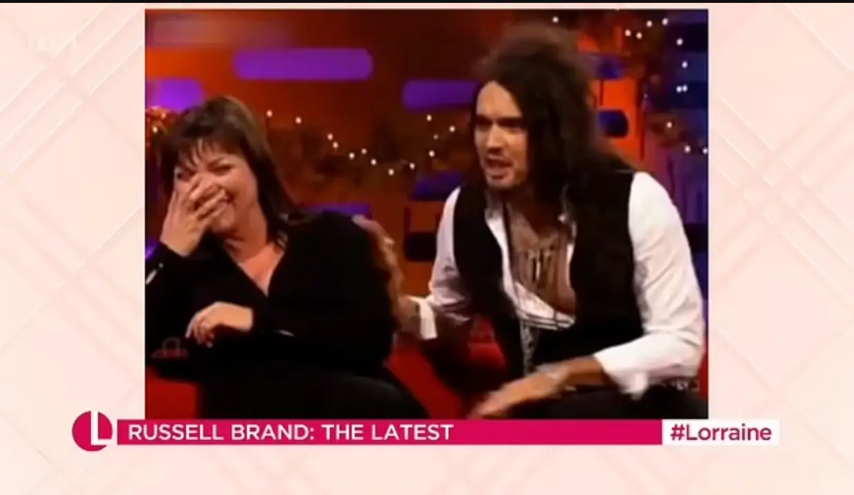 Lorraine was called a ‘s**t’ by Brand during an appearance on The Graham Norton Show.