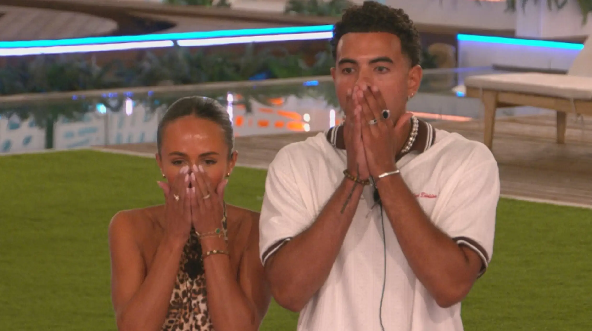 The 22-year-old footballer's antics on the show have caused controversy (ITV)