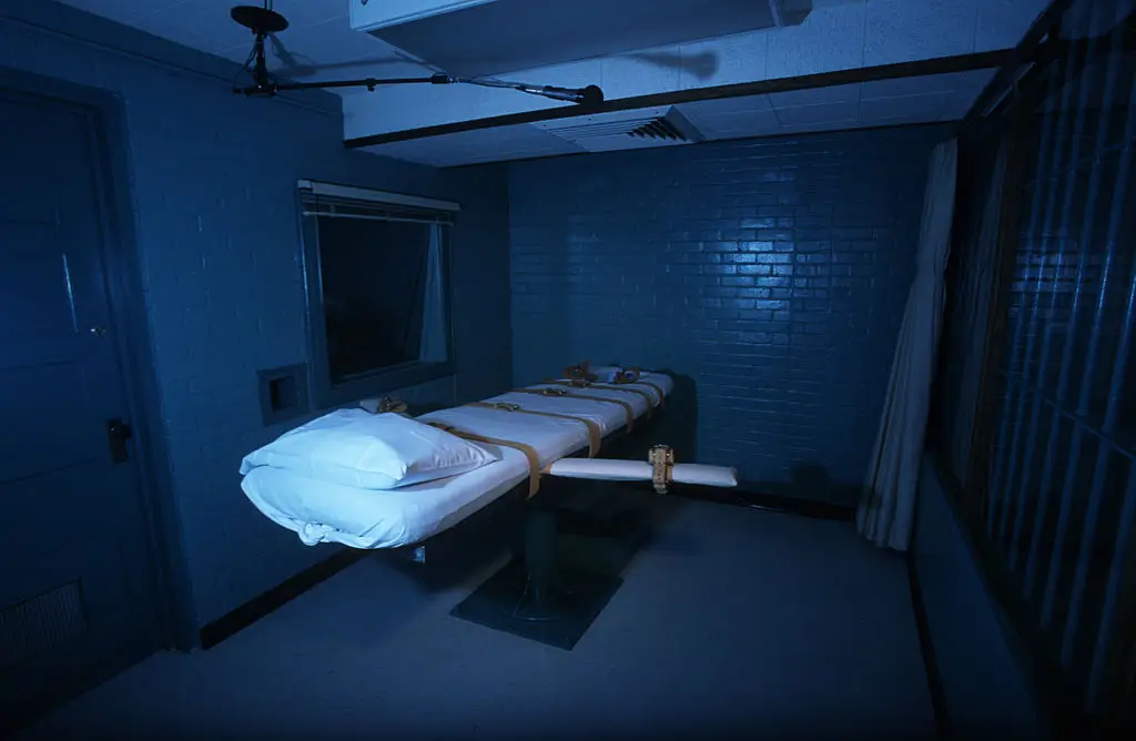 Mendoza received the lethal injection at the state penitentiary in Huntsville, Texas (Joe Raedle / Staff / Getty Images)