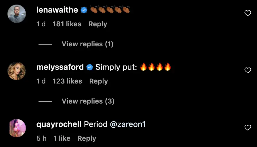 Fans were quick to leap to the post in praise of the actor's picture.