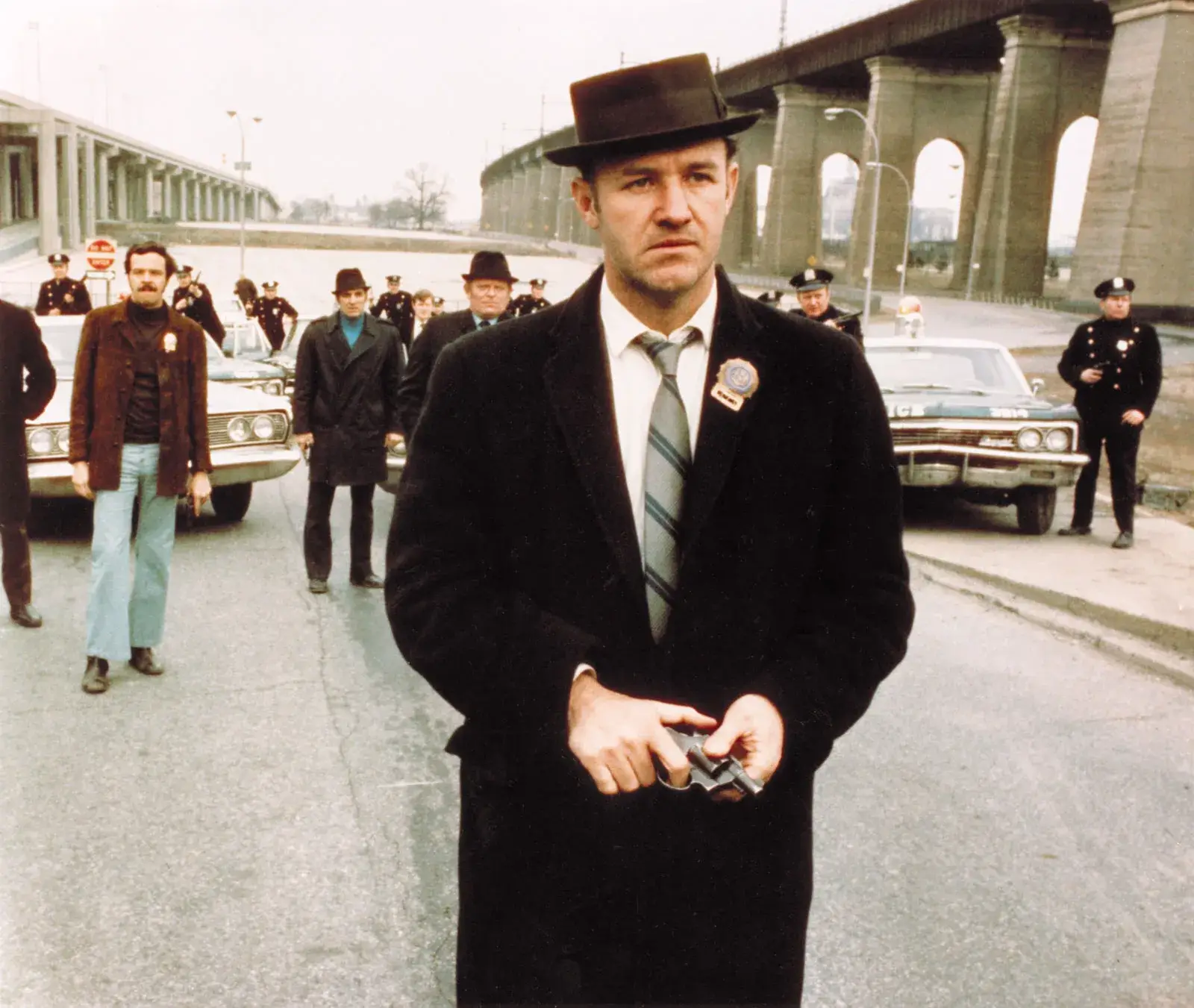 Hackman in The French Connection (20th Century Fox)