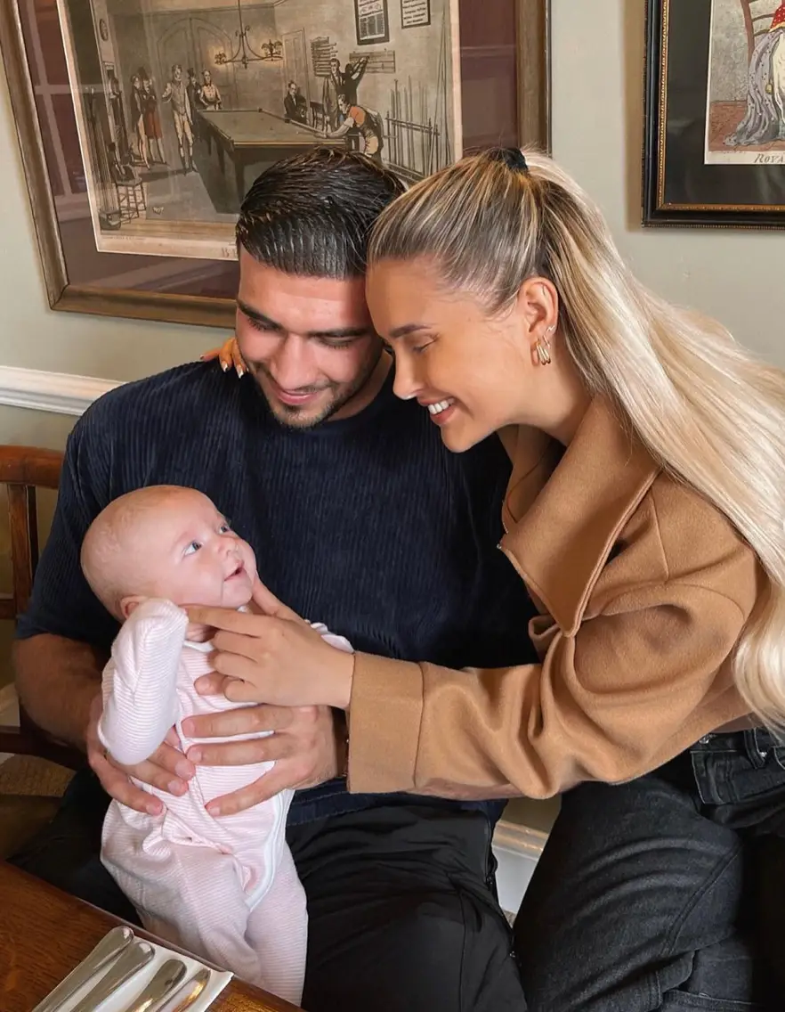 The couple welcomed their first child, Bambi, earlier this year.